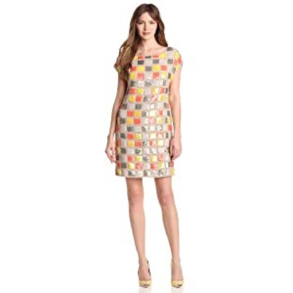 Trina Turk Cap Sleeve Sail Dress